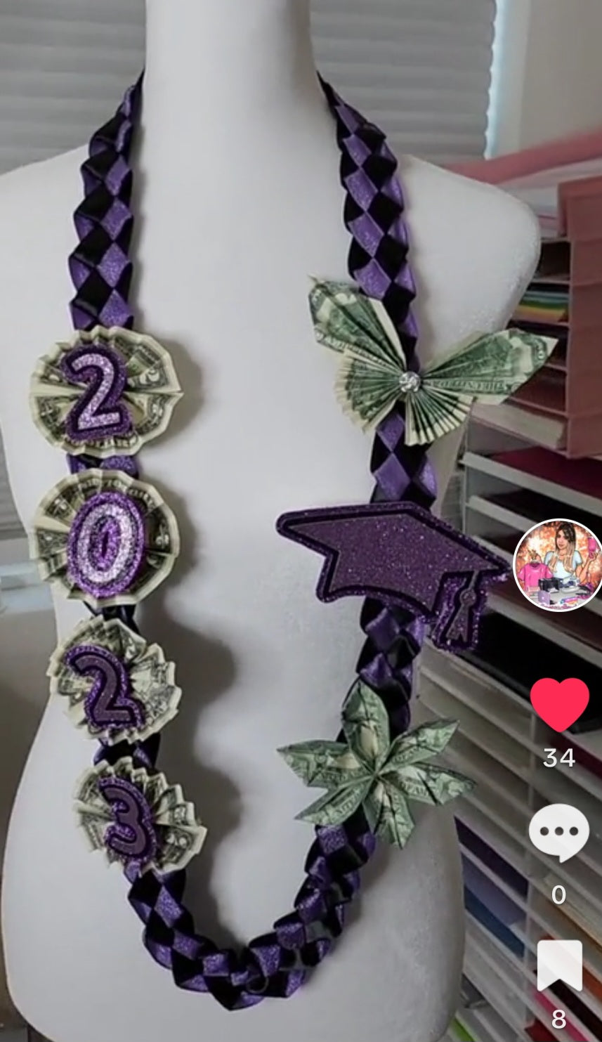 Graduation lei