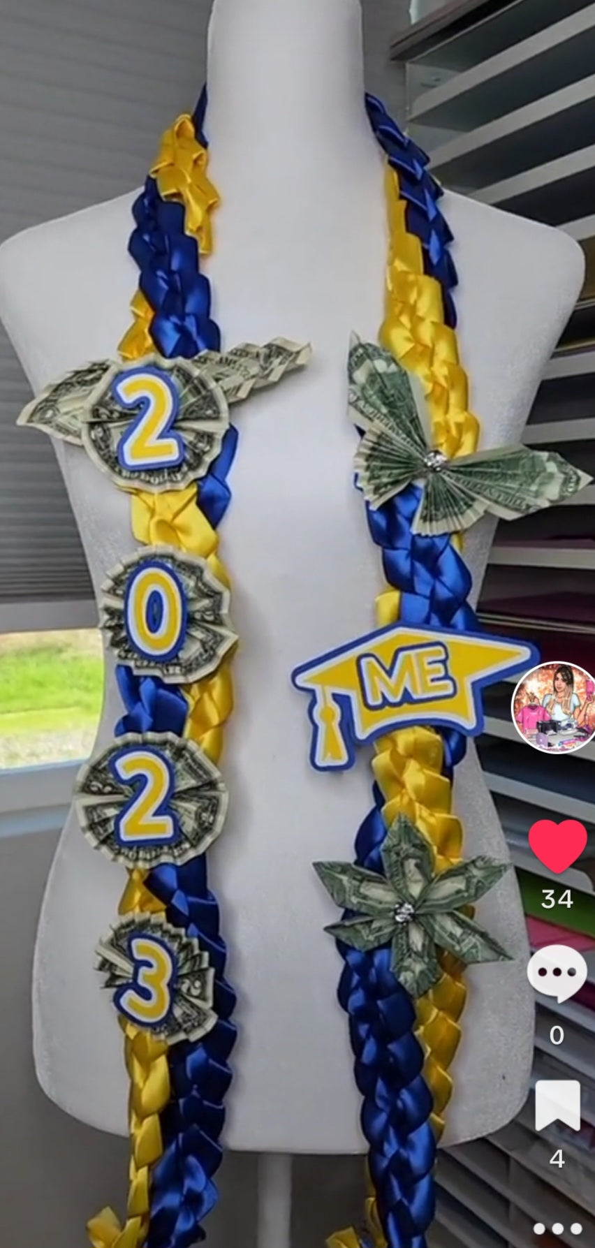 Graduation lei