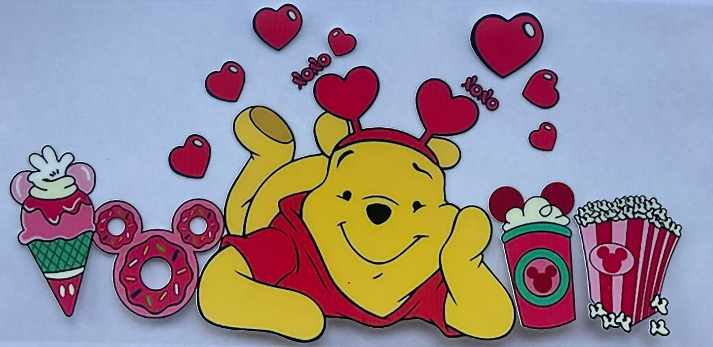 Winnie The Pooh - 16 oz UV DTF Wraps