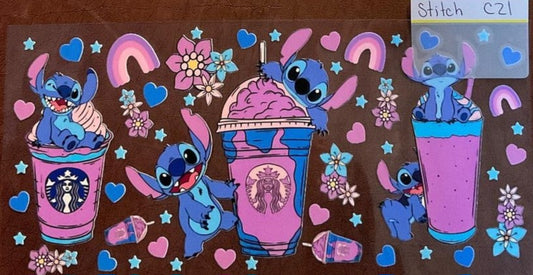 Stitch - 16 oz UV DTF Wraps