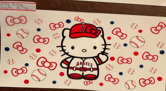 Hello Kitty - 16 oz UV DTF Wraps