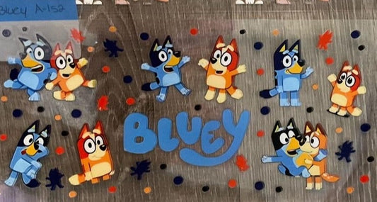 Bluey - 16 oz UV DTF WRAPS