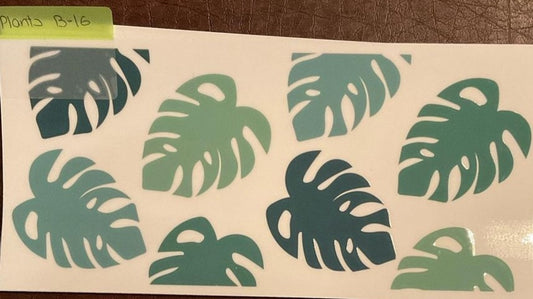 Plants -16 oz  uv dtf wraps