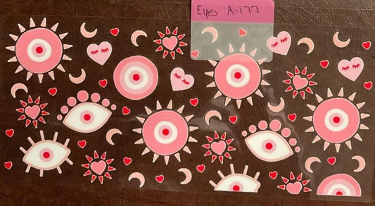 Eyes - 16 oz UV DTF Wraps