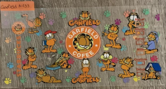 Garfield - 16 oz UV DTF Wraps
