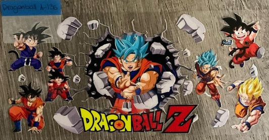 Dragon ball - 16 oz UV DTF Wraps
