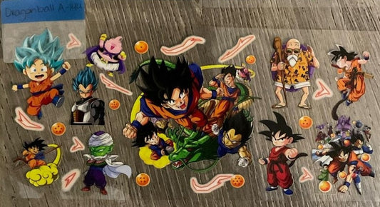 Dragon ball - 16 oz UV DTF Wraps