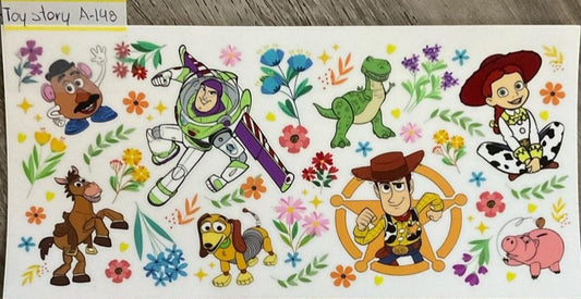 Toy Story - 16 oz UV DTF Wraps