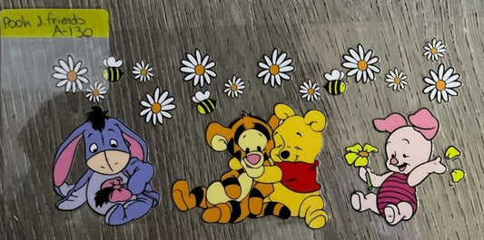 Winnie the Pooh - 16 oz UV DTF Wraps