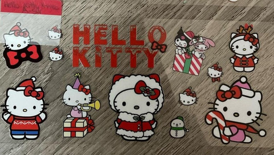Hello Kitty - 16 oz uv dtf wraps