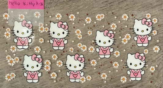 Hello Kitty - 16 oz UV DTF Wraps