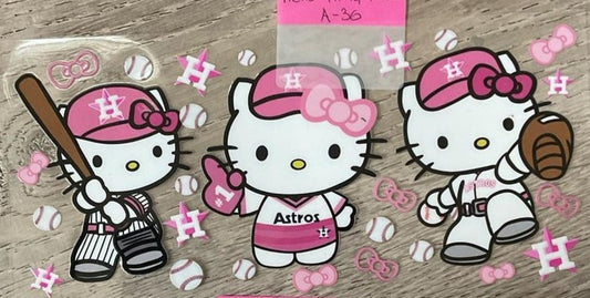 Hello Kitty - 16 oz UV DTF Wraps