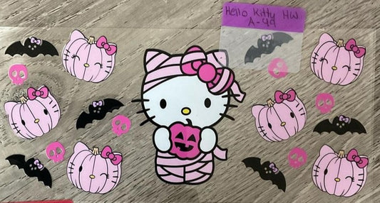 Hello kitty - 16 oz UV DTF Wraps