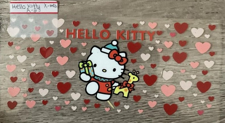 Hello kitty - 16 oz uv dtf wraps