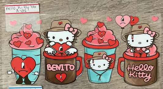 A26 Hello kitty - 16 oz UV DTF WRaps