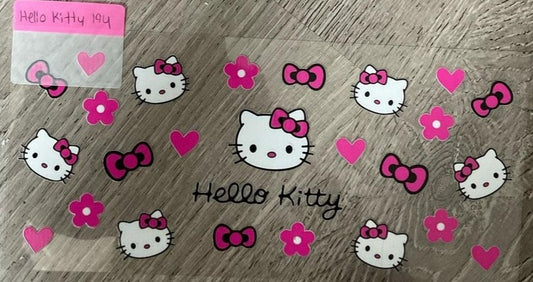 Hello kitty - 16 oz UV DTF Wraps