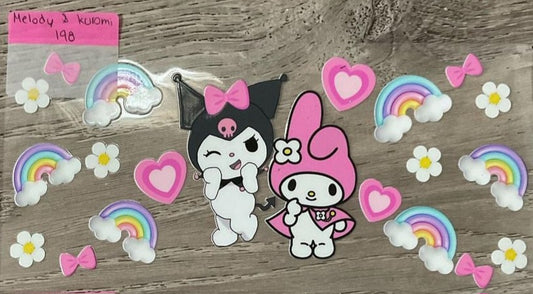 Hello kitty - 16 oz UV DTF Wraps