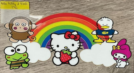 Hello kitty - 16 oz UV DTF Wraps